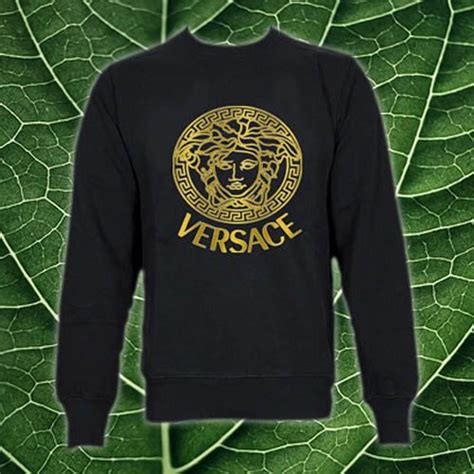 versace sweatshirt etsy|Versace jeans sweatshirt.